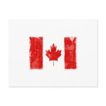 Canadian Flag postcards by PraiseProducts Canadian Flag postcards