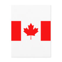 Canadian Flag Postcard