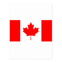 Canadian Flag Postcard