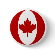 Canadian Flag Sphere buttons by flagnation Canadian Flag Sphere buttons