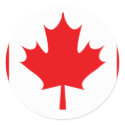 Canadian Flag Sticker by flagshirts Canadian Flag Sticker