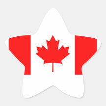 Canadian Flag Sticker