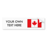 Canadian Flag T-shirts and Gifts Bumper Stickers
