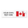 Canadian Flag T-shirts and Gifts Bumper Stickers
