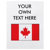 Canadian Flag T-shirts and Gifts Flyer Design