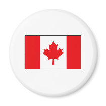 Canadian Flag T-shirts and Gifts magnets