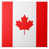 Canadian Flag Tile