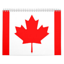 Canadian Flag Wall Calendar