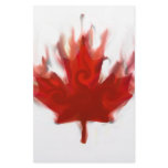 canadian flag with olympic rings custom stationery