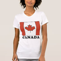 Canadian Flag Women's T-Shirt