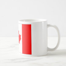 Canadian FlagPattern Mugs