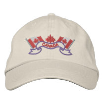 Canadian Flags Hat embroidered hats by CanadianGear Canadian Flags Hat embroidered hats