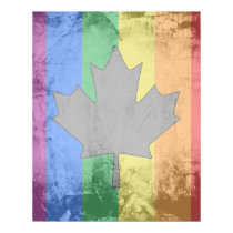 CANADIAN GAY PRIDE MAPLE POSTER