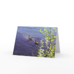 Canadian Geese Family Card