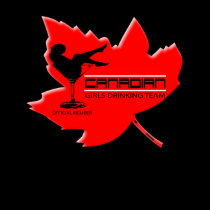 Canadian Girls Drinking Team T-Shirt by burntright Canadian Girls Drinking Team T-Shirt