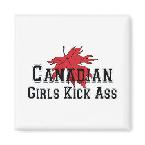 Canadian Girls Kick Ass Magnets