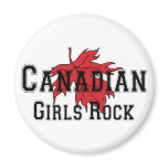 Canadian Girls Rock magnets