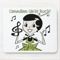 Canadian Girls Rock mousepads