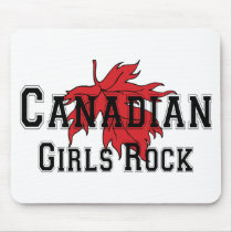 Canadian Girls Rock mousepads