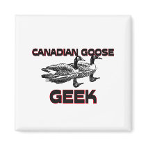 Canadian Goose Geek magnets by AnimalShirts Canadian Goose Geek magnets