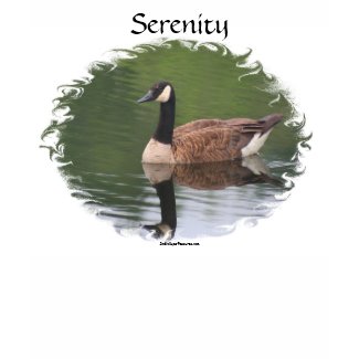 Canadian Goose Nature Photo Cotton T-Shirt shirt
