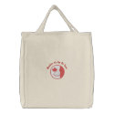 Canadian Happy Face Eh Team embroidered bags by CanadianGear Canadian Happy Face Eh Team embroidered bags