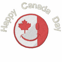 Canadian Happy Face Eh Team embroidered shirts