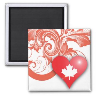 canadian heart magnet