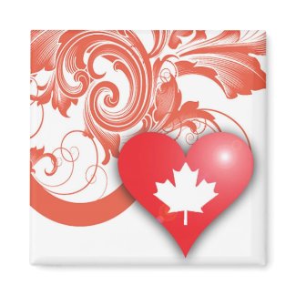 canadian heart magnet