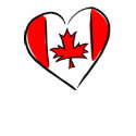 Canadian Heart Tees t-shirts