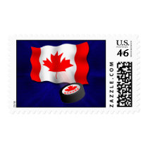 Canadian Hockey postage by ecaggiani Canadian Hockey postage