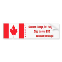 canadian hot girls bumper stickers