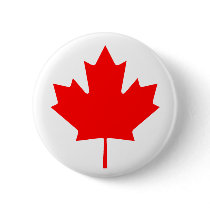 Canadian Maple Leaf buttons