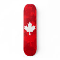 Canadian Maple Leaf Camo skateboards by Burgundyskins Canadian Maple Leaf Camo skateboards