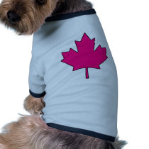 Canadian Maple Leaf Canada National Symbol pet clothing