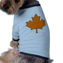 Canadian Maple Leaf Canada National Symbol pet clothing