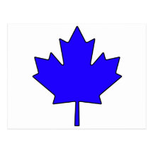 Canadian Maple Leaf Canada National Symbol Postcard
