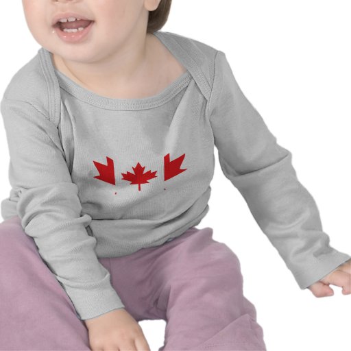 canadian maple leaf - canada tee shirt