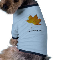 Canadian Maple Leaf pet clothing by bjaes01 Canadian Maple Leaf pet clothing