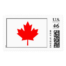 Canadian Maple Leaf Stamp