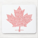Canadian Maple Leaf Style Mousepads