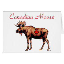 Canadian Moose Card