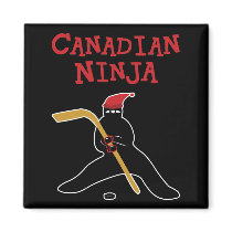 Canadian Ninja Magnet