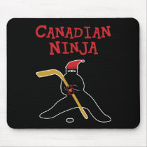 Canadian Ninja mousepads by ragingtrombones Canadian Ninja mousepads