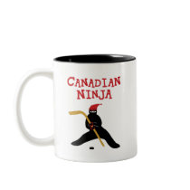 Canadian Ninja mugs