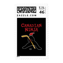 Canadian Ninja Stamp