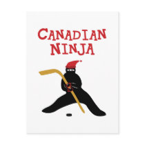 Canadian Ninja Post Cards
