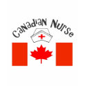 Canadian Nurse (Canadian Flag) Nurse Cap t-shirts by gailg1957 Canadian Nurse (Canadian Flag) Nurse Cap t-shirts
