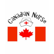 Canadian Nurse (Canadian Flag) Nurse Cap t-shirts by gailg1957 Canadian Nurse (Canadian Flag) Nurse Cap t-shirts