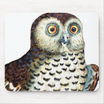 Canadian Owl Mouse Pad mousepads by AntiqueImages Canadian Owl Mouse Pad mousepads